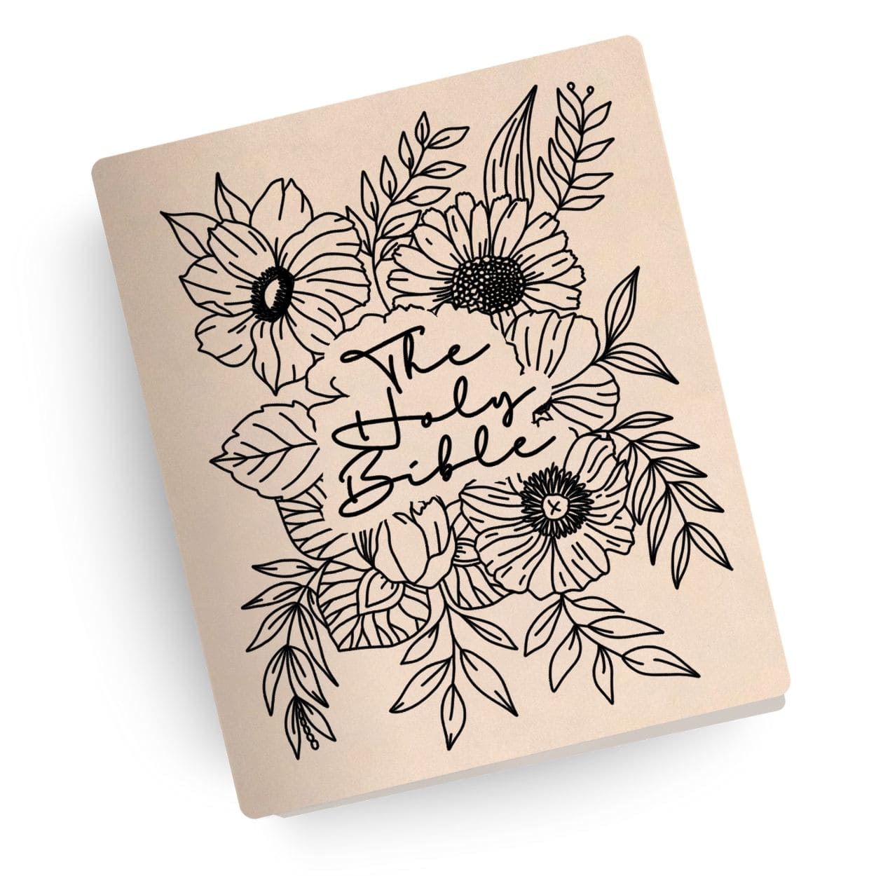 [SYO] Holy Bible "FLORAL" Engraved Bible