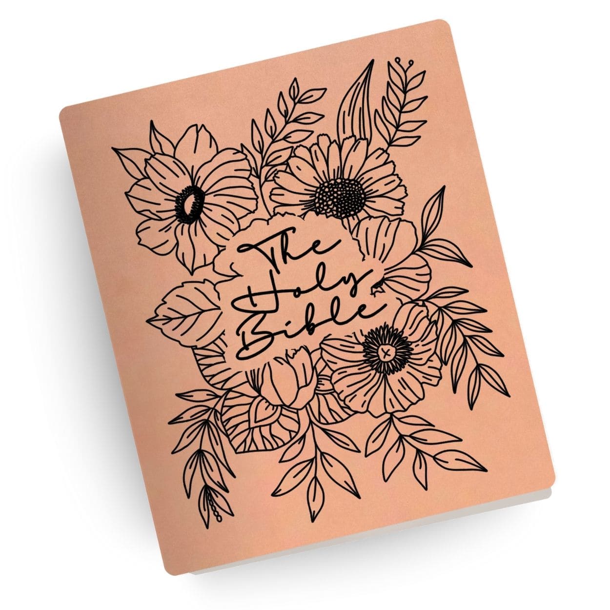 [SYO] Holy Bible "FLORAL" Engraved Bible