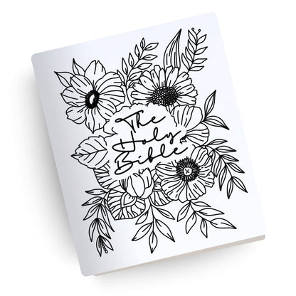 [SYO] Holy Bible "FLORAL" Engraved Bible