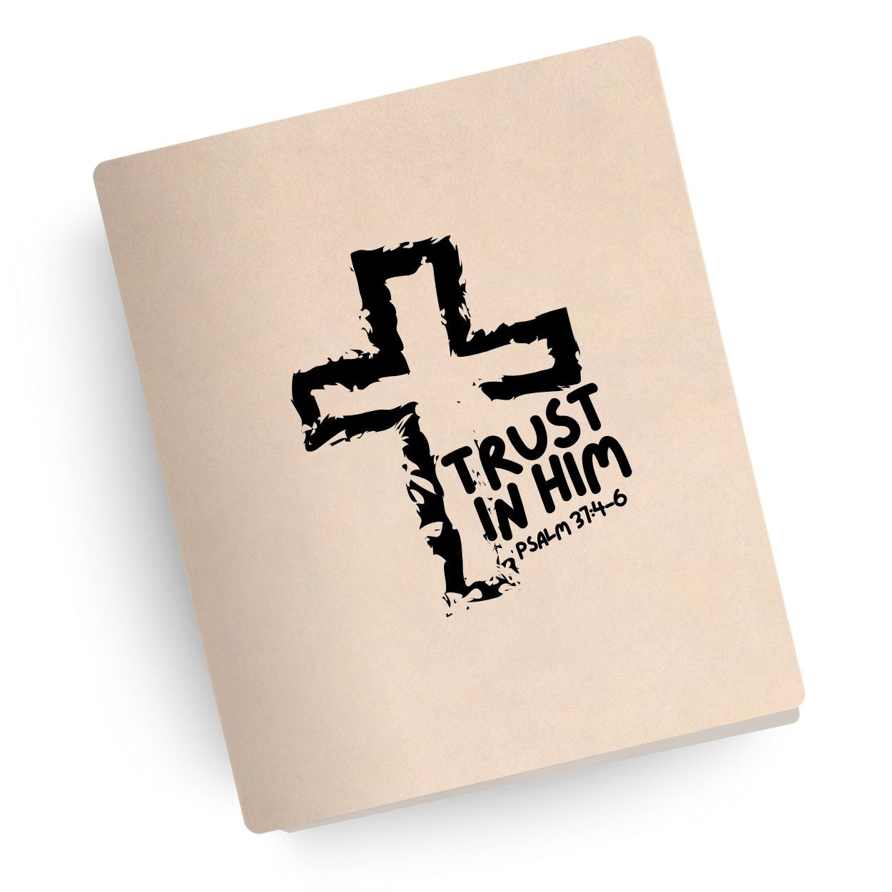 Trust in Him Engraved Bible
