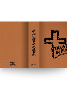 Trust in Him Engraved Bible