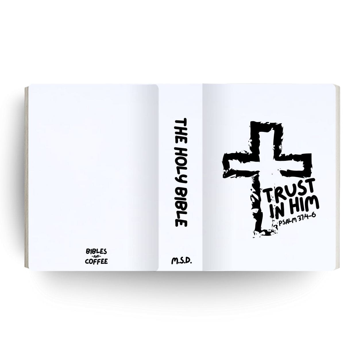 [SYO] Trust in Him Engraved Bible