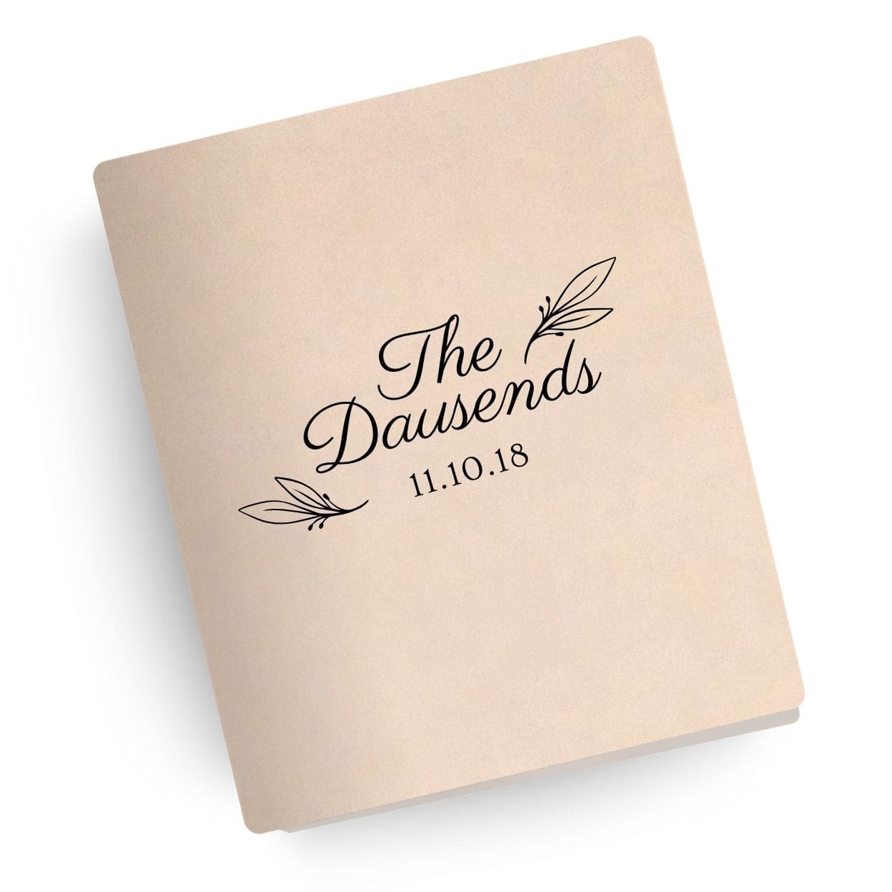 [SYO] Two Become One Engraved Wedding Bible