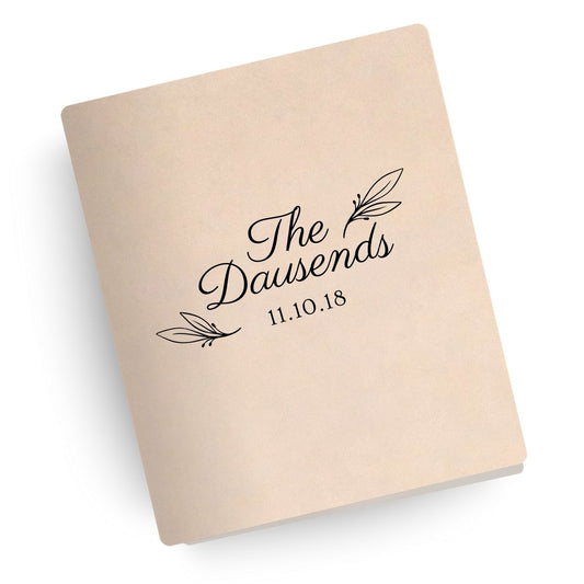 Two Become One Engraved Wedding Bible