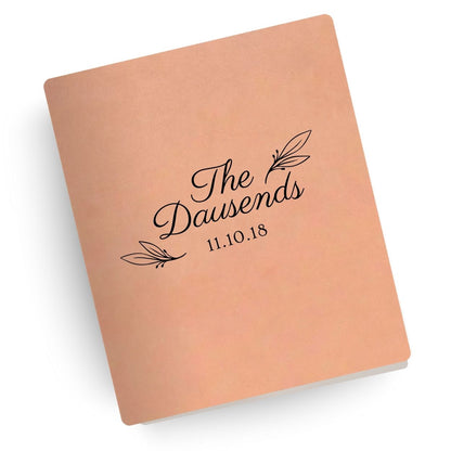 Two Become One Engraved Wedding Bible