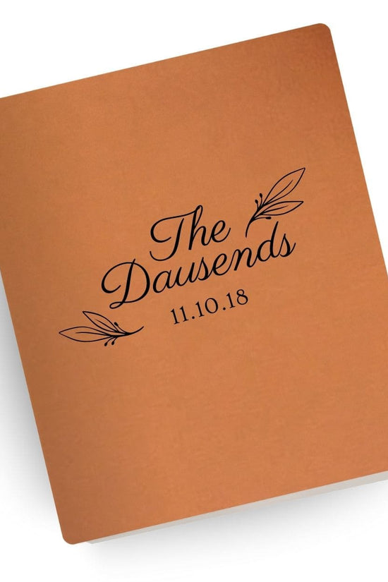 [SYO] Two Become One Engraved Wedding Bible