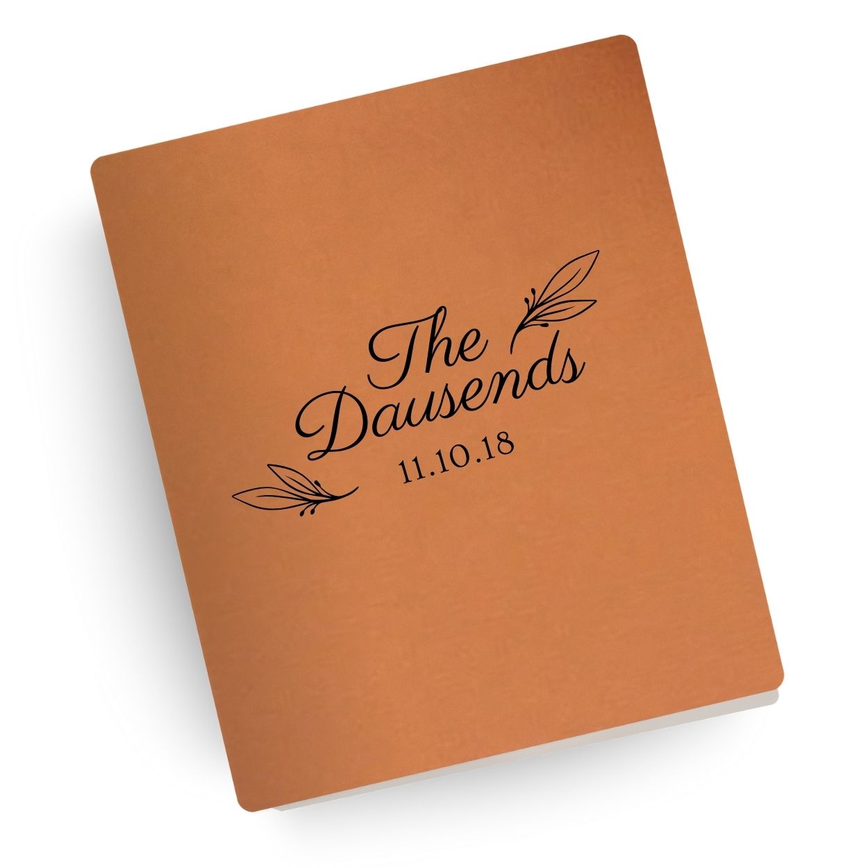 Two Become One Engraved Wedding Bible