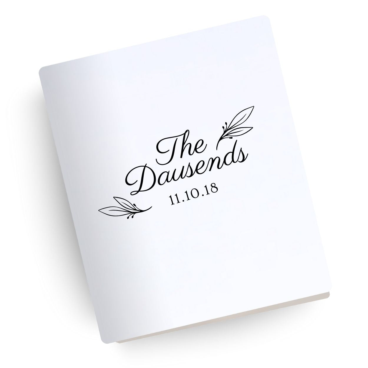 Two Become One Engraved Wedding Bible