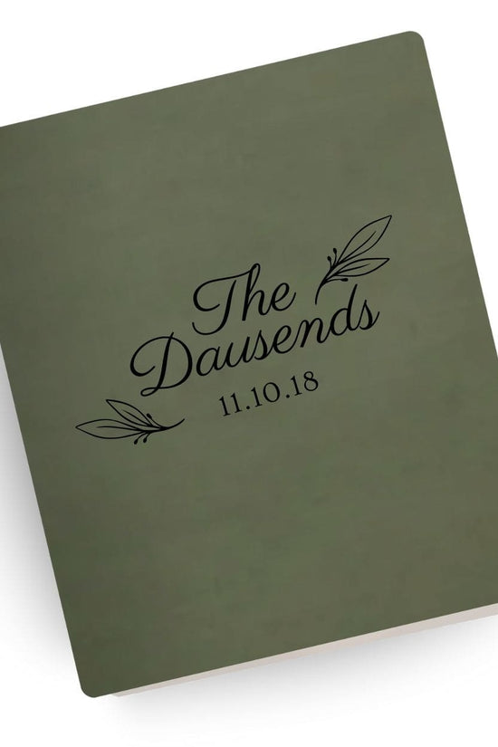 [SYO] Two Become One Engraved Wedding Bible