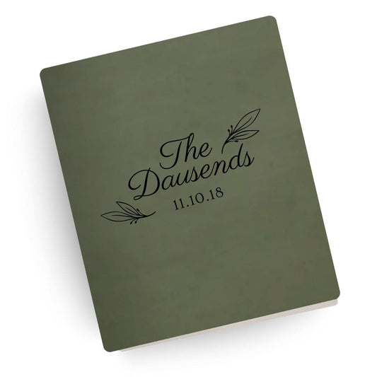 [SYO] Two Become One Engraved Wedding Bible