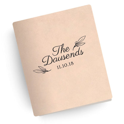 [SYO] Two Become One Engraved Wedding Bible