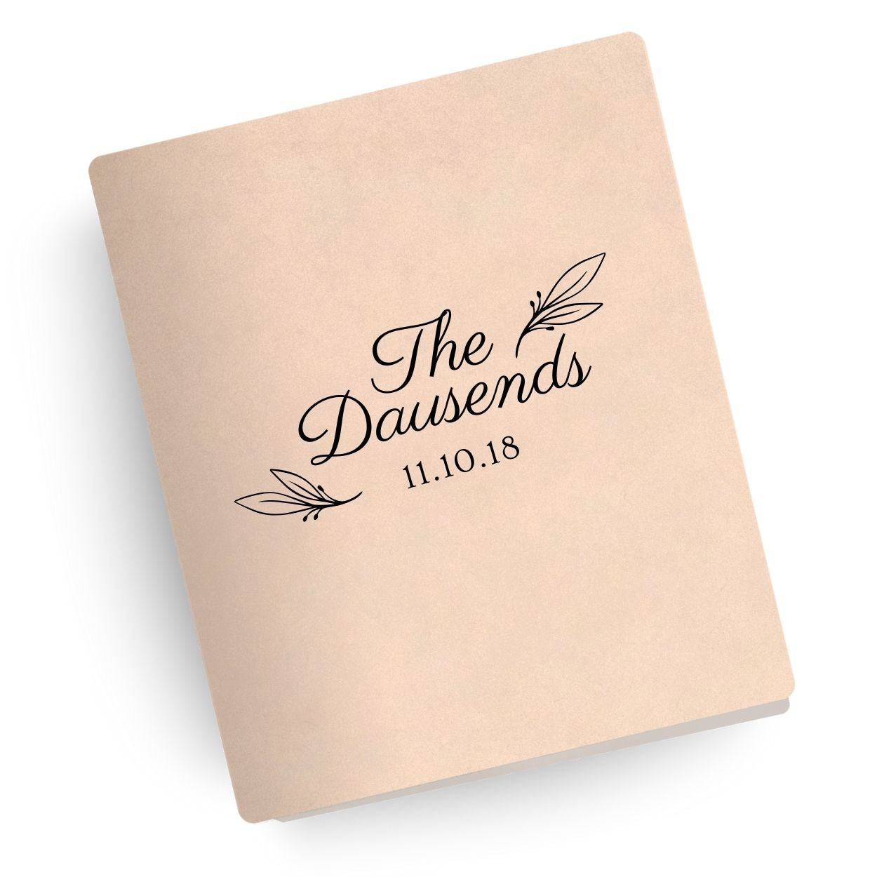 Two Become One Engraved Wedding Bible
