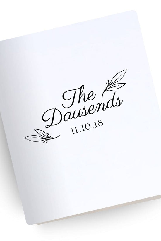 [SYO] Two Become One Engraved Wedding Bible