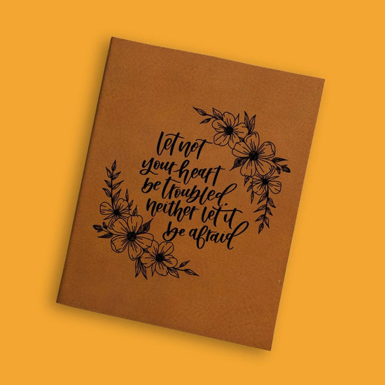 [SYO] Not Troubled Nor Afraid Engraved Bible