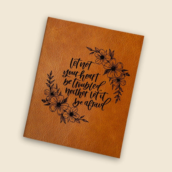 [SYO] Not Troubled Nor Afraid Engraved Bible