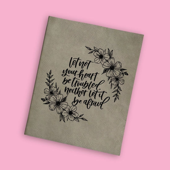 [SYO] Not Troubled Nor Afraid Engraved Bible
