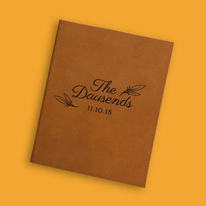 [SYO] Two Become One Engraved Wedding Bible