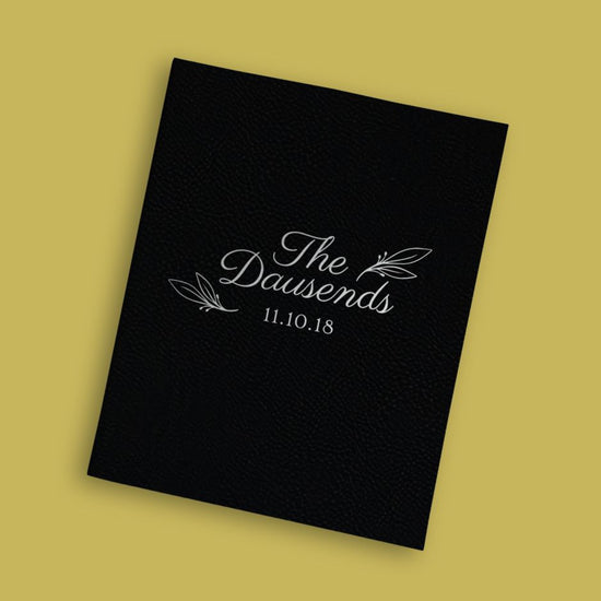[SYO] Two Become One Engraved Wedding Bible