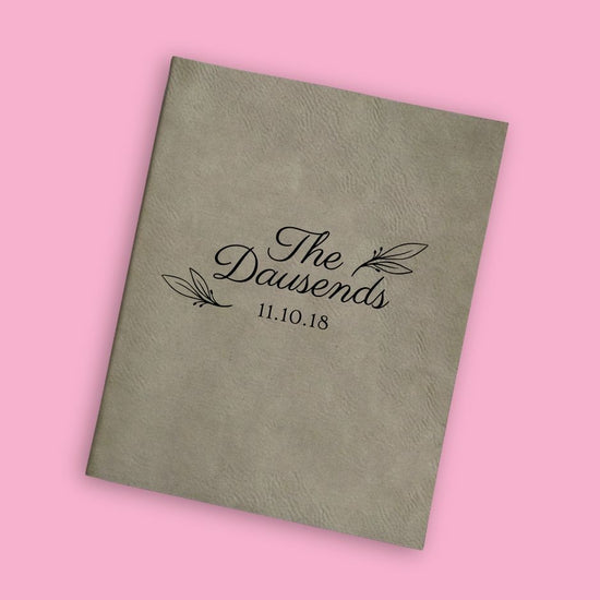 [SYO] Two Become One Engraved Wedding Bible