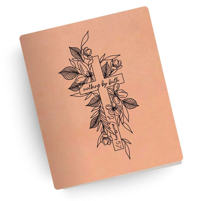 Walking By Faith Engraved Bible