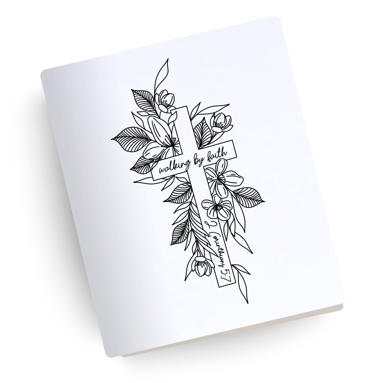 Walking By Faith Engraved Bible