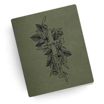Walking By Faith Engraved Bible