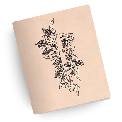 Walking By Faith Engraved Bible