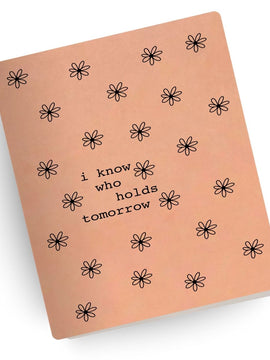Who Holds Tomorrow Engraved Bible