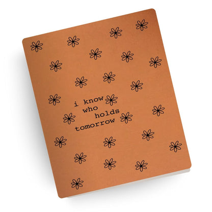 Who Holds Tomorrow Engraved Bible