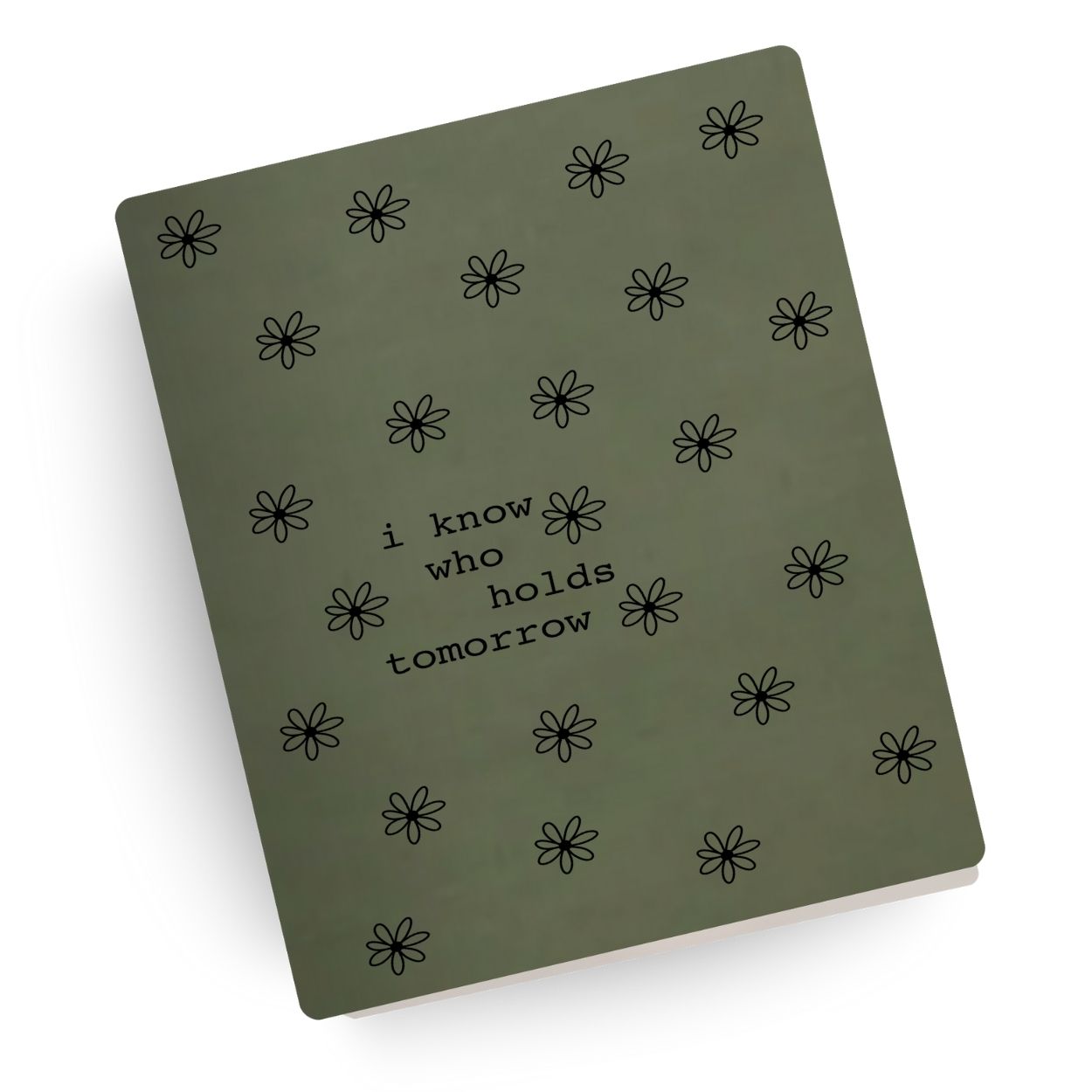 Who Holds Tomorrow Engraved Bible