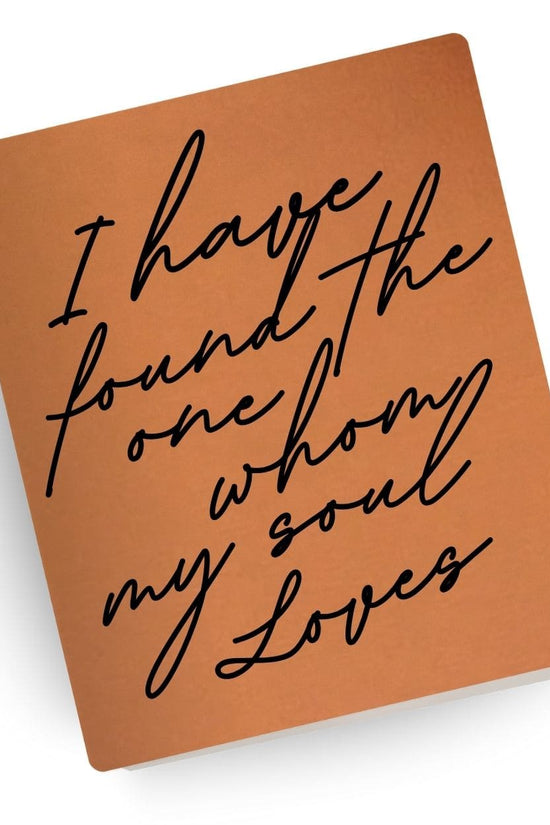 [SYO] Whom My Soul Loves Engraved Wedding Bible