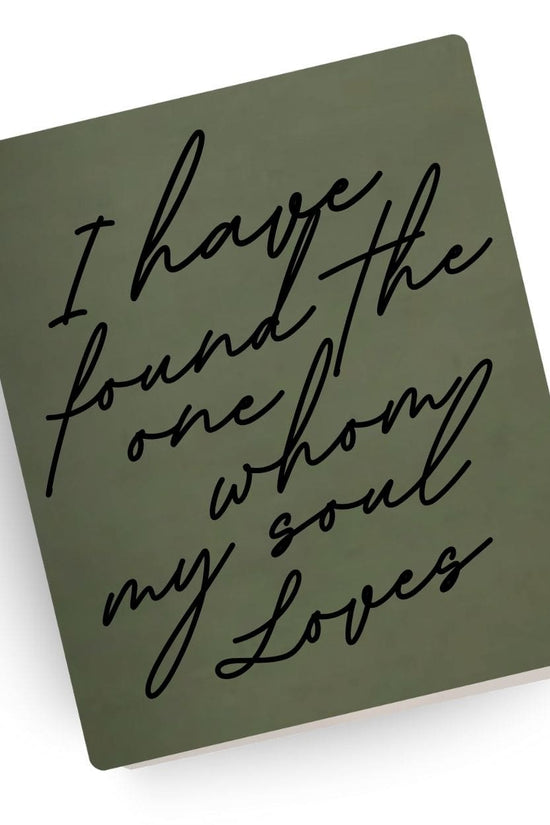 [SYO] Whom My Soul Loves Engraved Wedding Bible