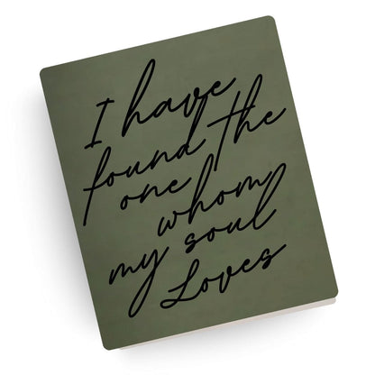 [SYO] Whom My Soul Loves Engraved Wedding Bible
