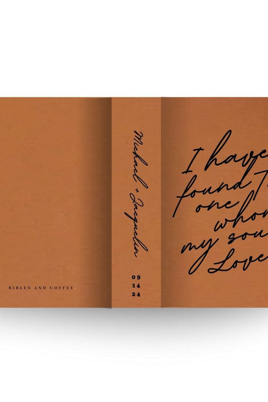 [SYO] Whom My Soul Loves Engraved Wedding Bible