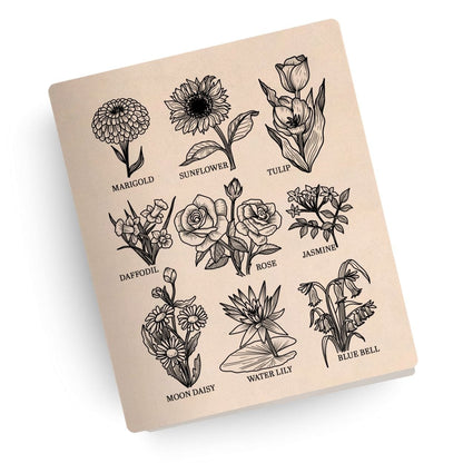 [SYO] Wildflowers Engraved Bible