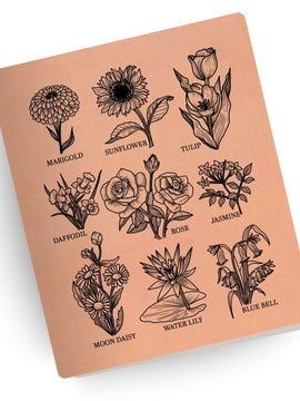 Wildflowers Engraved Bible