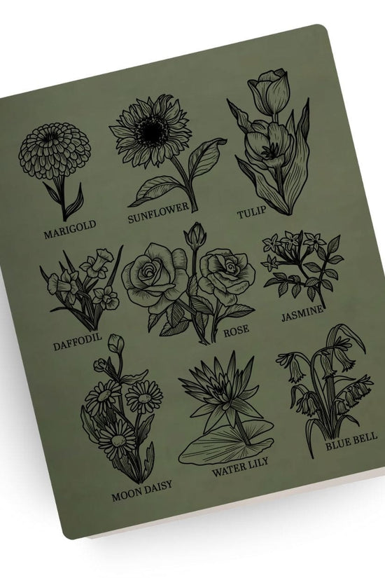 [SYO] Wildflowers Engraved Bible