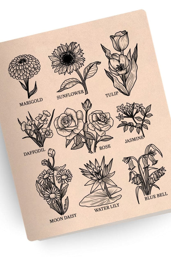 [SYO] Wildflowers Engraved Bible