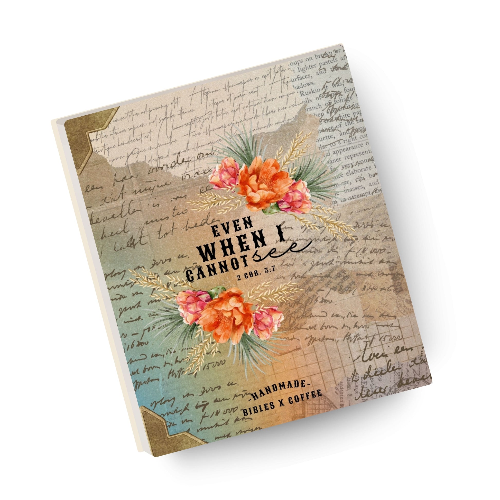 Walking by Faith Canvas Bible