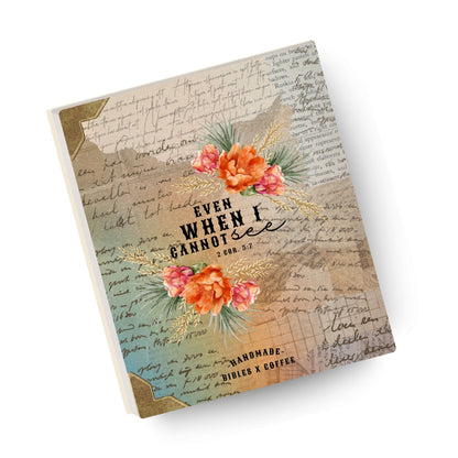 Walking by Faith Canvas Bible