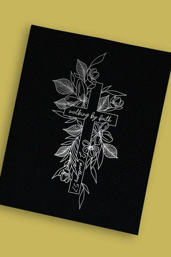 [SYO] Walking By Faith Engraved Bible