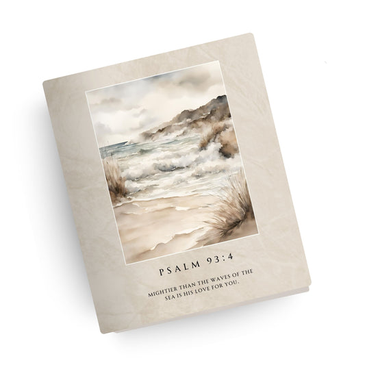 Waves of the Sea Canvas Bible
