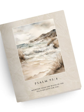 Waves of the Sea Canvas Bible