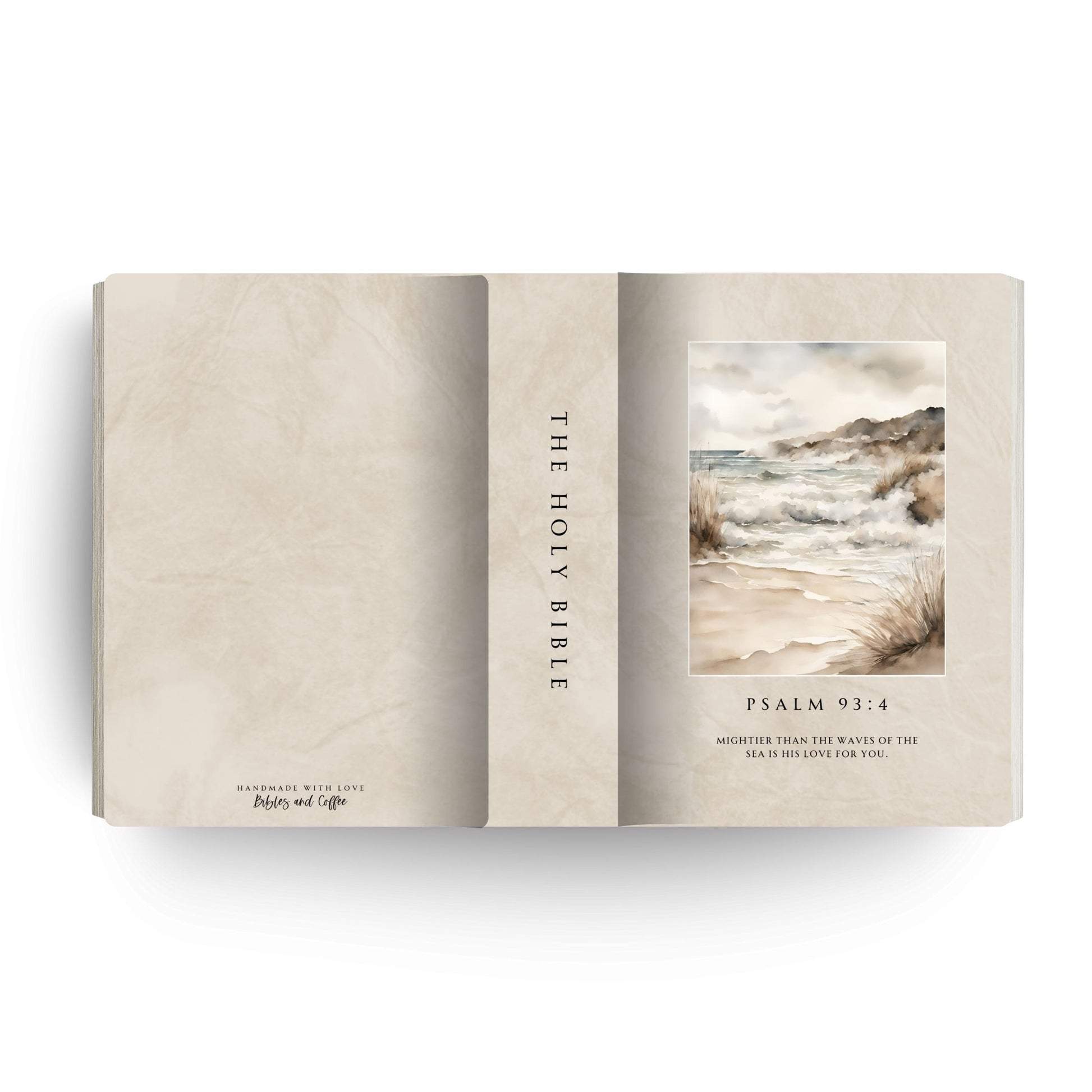 Waves of the Sea Canvas Bible