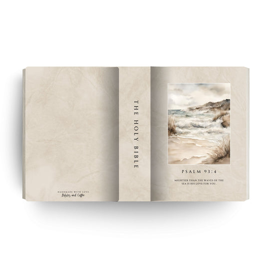 Waves of the Sea Canvas Bible