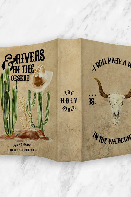 Western Cowboy Canvas Bible