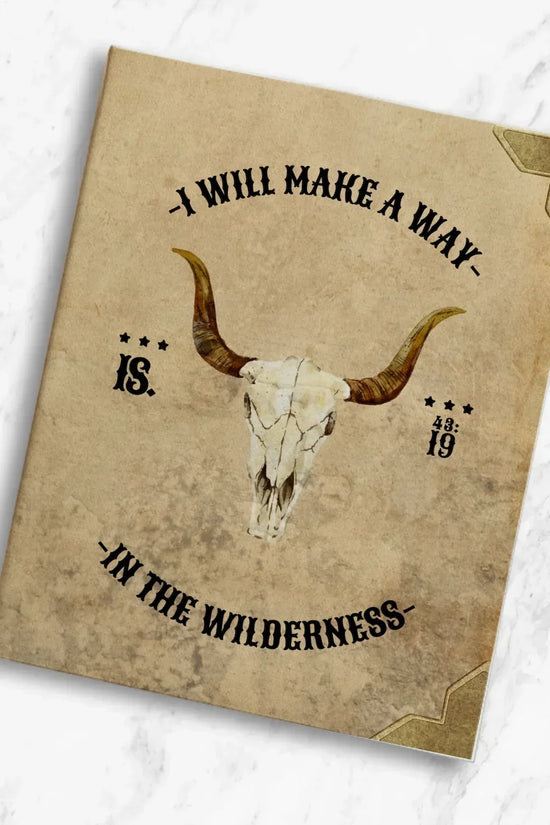 Western Cowboy Canvas Bible
