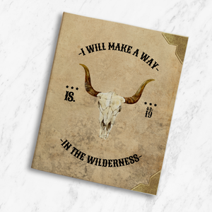 Western Cowboy Canvas Bible