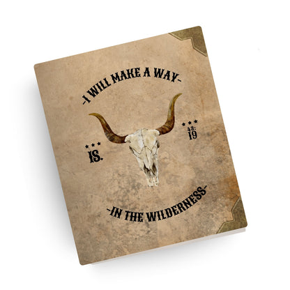 Western Cowboy Canvas Bible