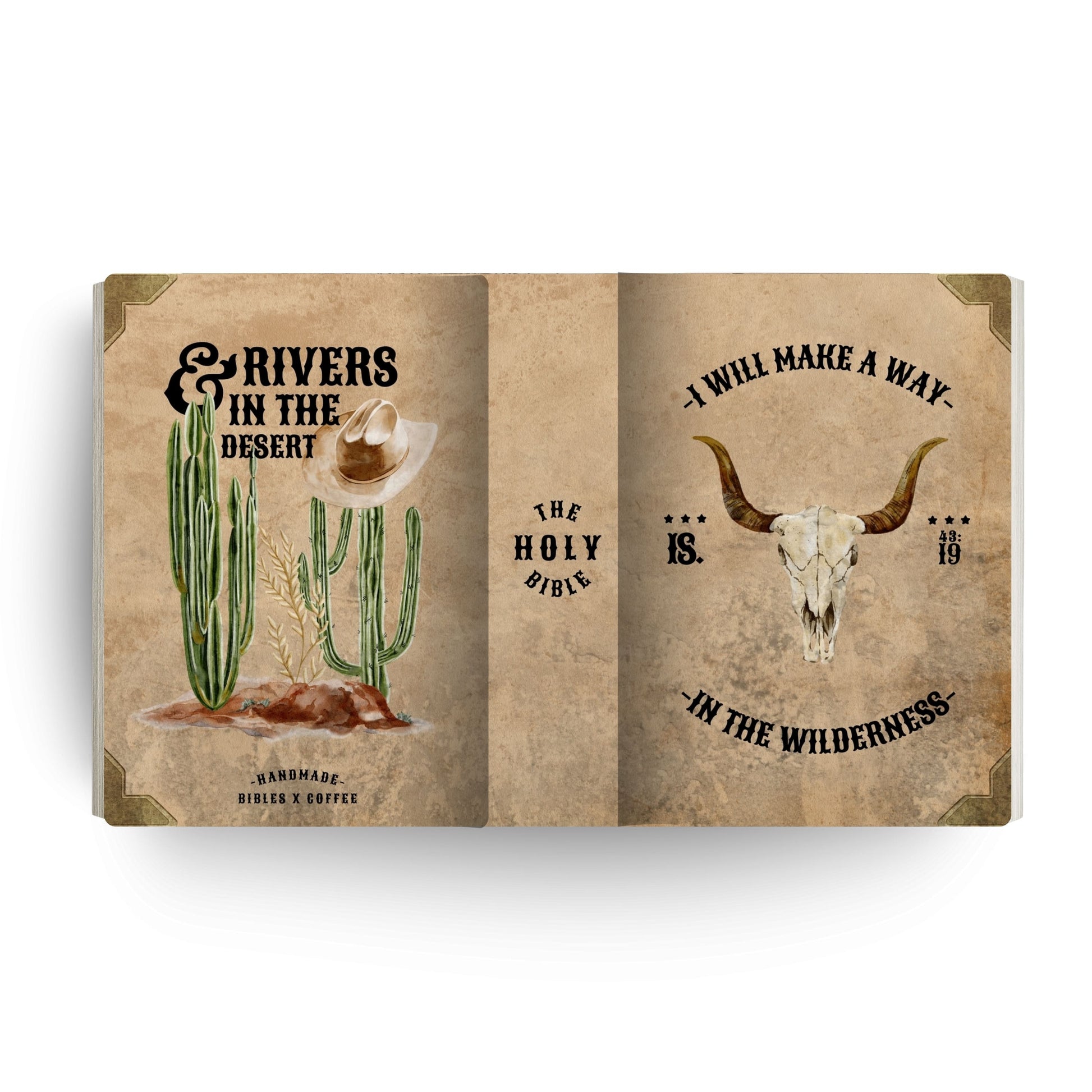 Western Cowboy Canvas Bible
